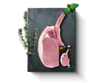 Spiess Pur Duroc Schweinskotelett Long Rib