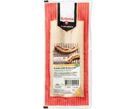 Spiess St. Galler OLMA-Bratwurst IGP