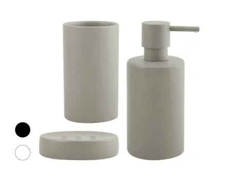 Spirella Badgarnitur Keramik, 3er Set