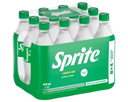 Sprite Lemon/Lime 12 x 50 cl (8 + 4)