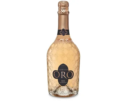 Spumante Rosé Soffio Oro Millesimato, extra dry (2024) – Schaumwein, Italien (0.75l)
