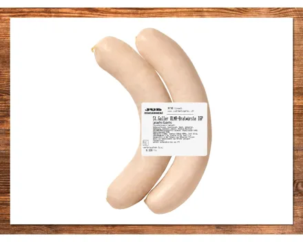 St. Galler Olma Bratwurst IGP (Aktion nur in der Deutschschweiz und im Tessin gültig)