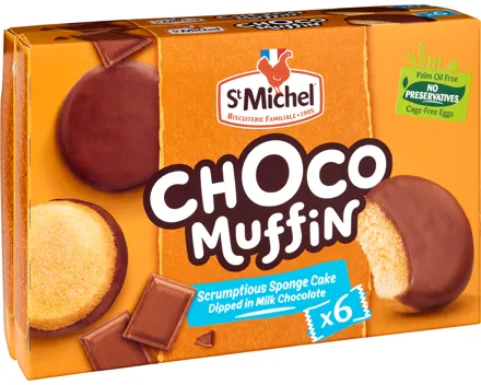 St Michel Choco Muffin