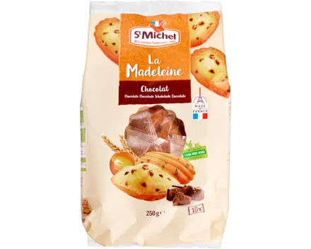St. Michel Madeleines mit Schokostückchen