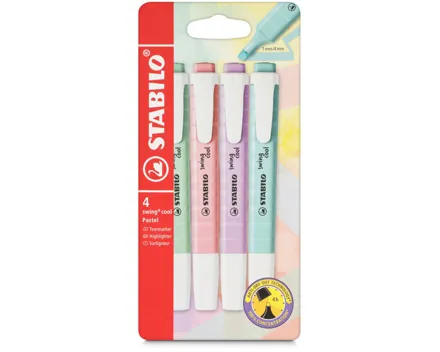 Stabilo Textmarker 4 Stück