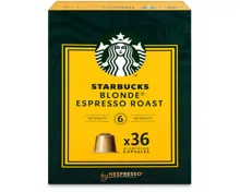 Starbucks Blonde Espresso Roast by Nespresso Blonde Roast, 36 Kapseln