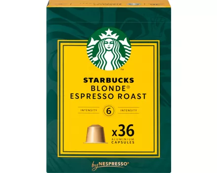 Starbucks by Nespresso® Kaffeekapseln Blonde Espresso Roast