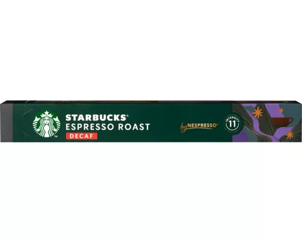 Starbucks by Nespresso® Kaffeekapseln Espresso Roast Decaffeinated