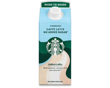 Starbucks Caffè Latte No Added Sugar