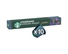 Starbucks Espresso Roast by NESPRESSO Dark Roast, 10 Kapseln