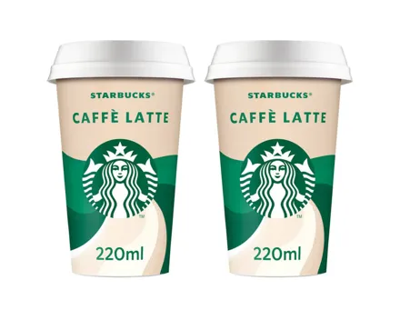 Starbucks Fairtrade Caffe Latte 2x 220ml