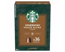 Starbucks House Blend by Nespresso Medium Roast Kaffee, 36 Kapseln