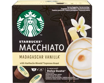 Starbucks® by Nescafe® Dolce Gusto Kaffeekapseln Madagaskar Vanilla Macchiato