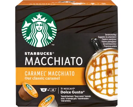 Starbucks® by Nescafe® Dolce Gusto® Kaffeekapseln Caramel Macchiato