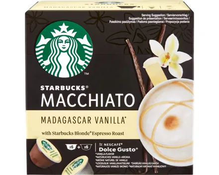 Starbucks® by Nescafe® Dolce Gusto® Kaffeekapseln Madagascar Vanilla Macchiato