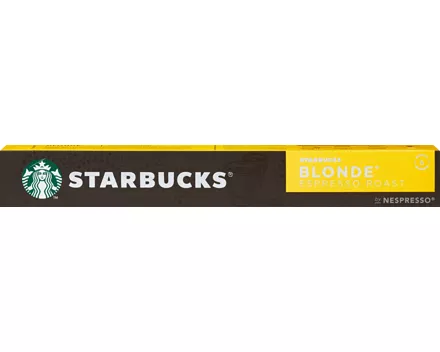Starbucks® by Nespresso® Kaffeekapseln Blonde Espresso Roast