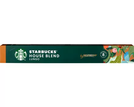 Starbucks® by Nespresso® Kaffeekapseln House Blend Lungo