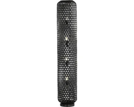 Stehleuchte Calla, schwarz matt