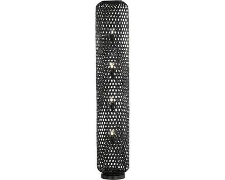 Stehleuchte Calla, schwarz matt