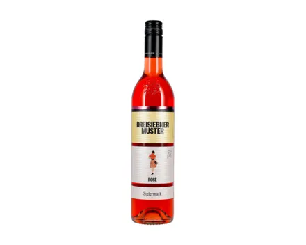 Steiermark DAC Rosé Retro Muster Gamlitz (2023) – Roséwein, Österreich (0.75l)