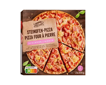 Steinofen-Pizza Prosciutto