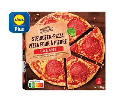 Steinofen-Pizza Salami