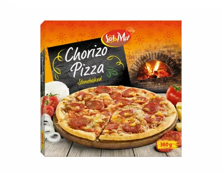 Steinofenpizza Chorizo