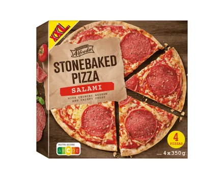 Steinofenpizza Salami XXL