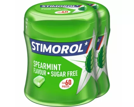 Stimorol Spearmint Bottle 2 x 87 g