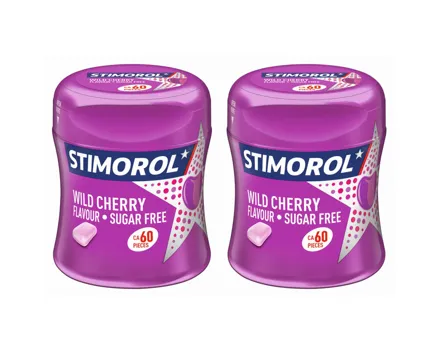 Stimorol Wild Cherry Bottle 2x 87g