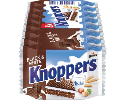 Storck Knoppers Waffel Black & White