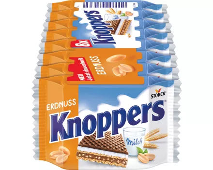 Storck Knoppers Waffel Erdnuss