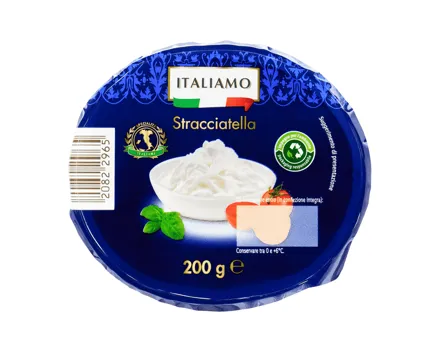Stracciatella-Käse