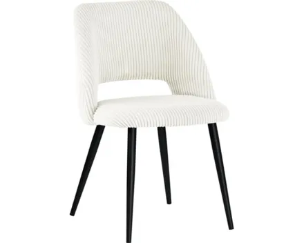 Stuhl Jenny Cordstoff beige