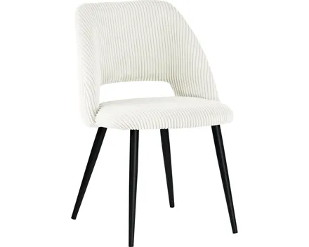 Stuhl Jenny Cordstoff beige