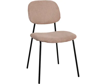 Stuhl Samy Cordstoff taupe