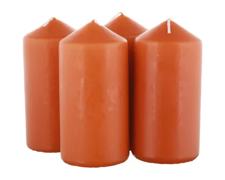 Stumpenkerzen Glatt assortiert