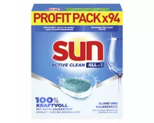 Sun All-in-1 Active Clean Geschirrspül-Tabs