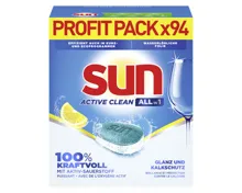 Sun All-in-1 Active Clean Lemon 94 Tabs