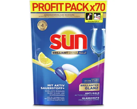 Sun Brilliant Shine All in1 Lemon 70 Caps