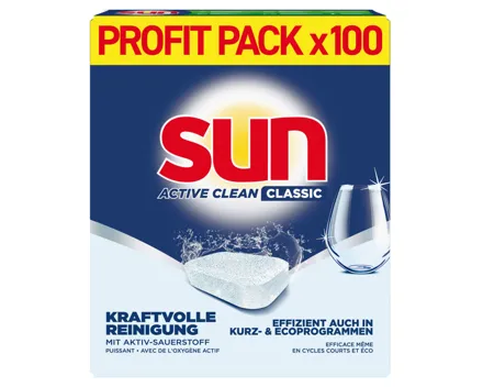 Sun Classic Active Clean 100 Tabs