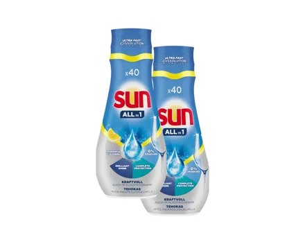 Sun Geschirrspül-Gel All in 1 Duo
