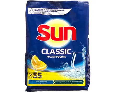 Sun Geschirrspülpulver Classic Lemon