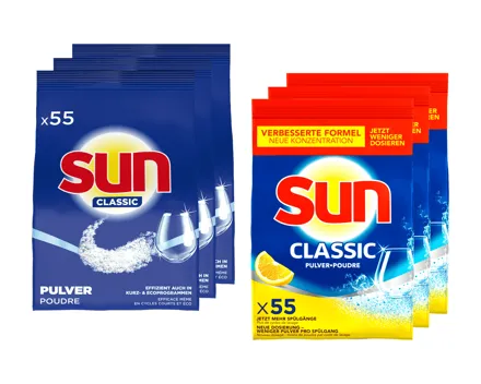 Sun Geschirrspülpulver
