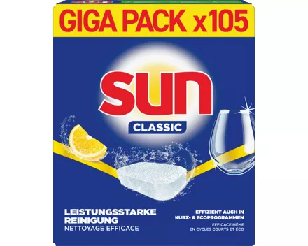 Sun Geschirrspültabs Classic Lemon