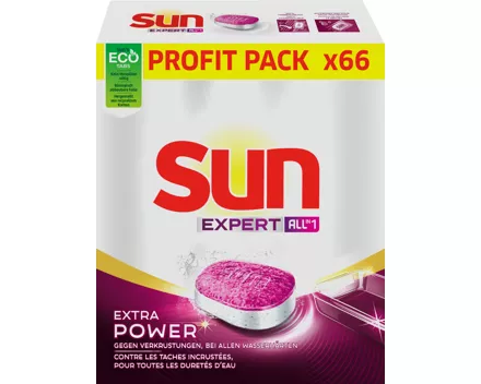 Sun Geschirrspültabs Expert All in 1 Extra Power