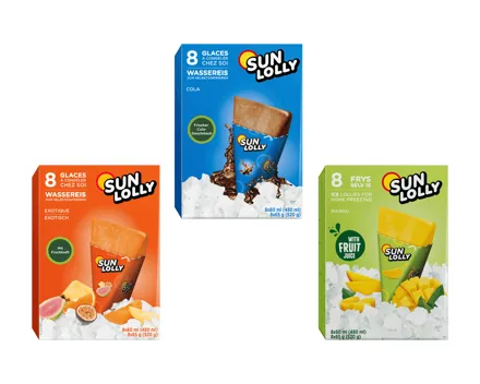 SUN LOLLY Ice Lollies