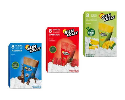 Sun Lolly Ice Lollies