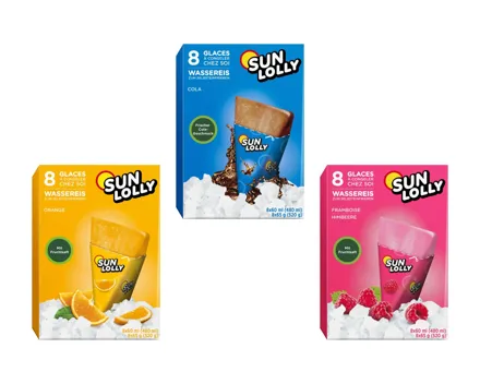 Sun Lolly Ice Lollies