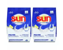 Sun Pulver Classic Active Clean Lemon, 2 x 950 g, Duo